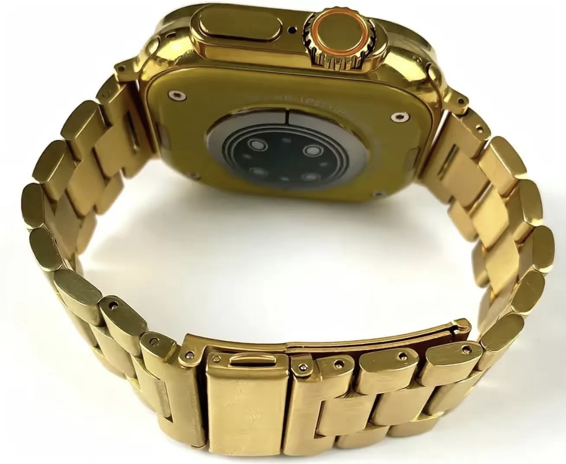 G9 Ultra Pro Series 8 Smart Watch Fendior American Gold Edition With 3 Extra Strap | Always On Display