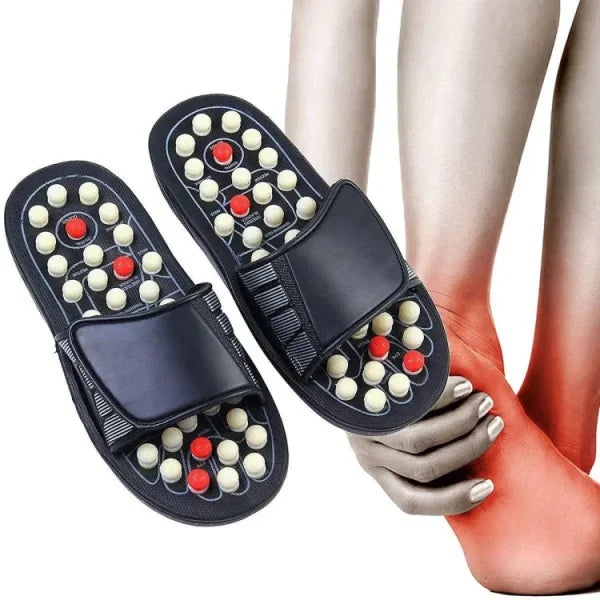 Sugar Patients Acupressure Slippers Foot Therapy Massage Slippers Acupuncture Points Non-slip Reflexology Sandals