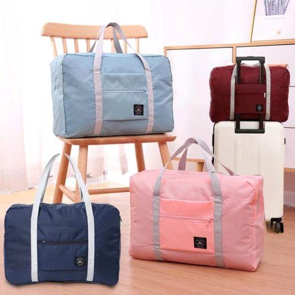 Multifunction Large Capacity Casual Folding Waterproof Luggage Storage Bags Suitcase Travel Pouch Handbag Organizer Tote Bag